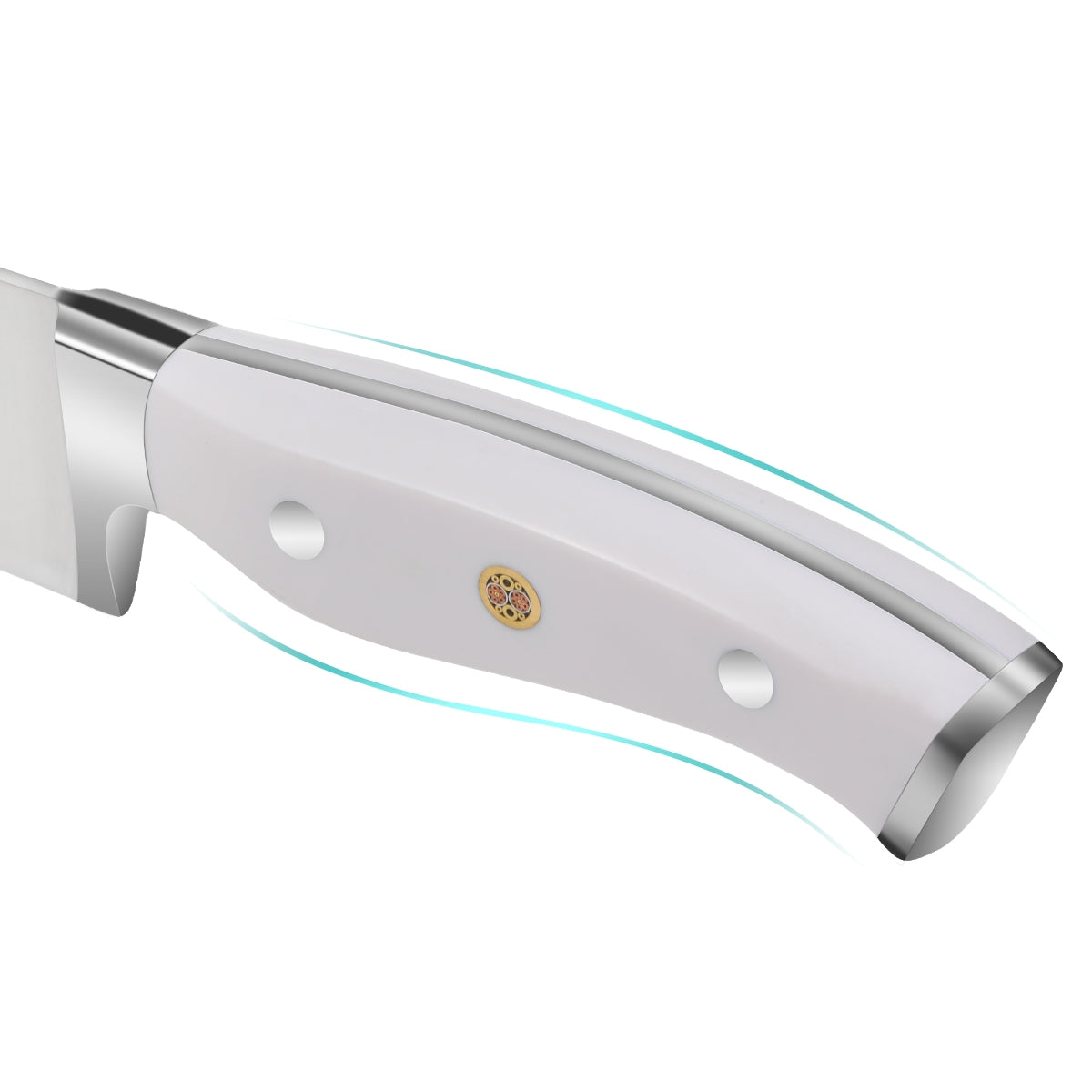 Premium 7-Piece German Steel Chef Knife Collection with Elegant Gift Box