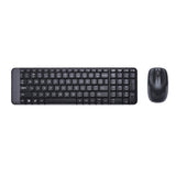 Logitech MK220 Wireless keyboard mouse (920-003235) - Front View
