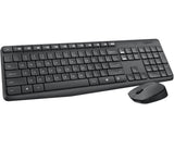 Logitech MK235 Wireless Keyboard Mouse (920-007937) - Front View
