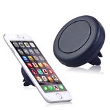 Magnetic Air Vent Mount - Black - 45-Degree Angle