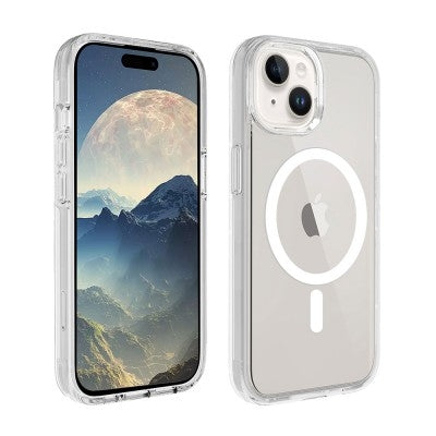 Shockproof Clear MagSafe Case for iPhone 15 Plus - Ultimate Protection