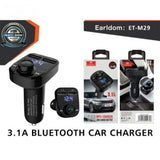 Earldom M29 Wireless Car Kit FM Transmitter - Side View