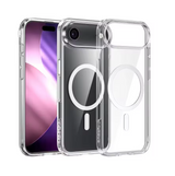 UTIA Ultimake Shockproof Transparent Case Cover With Magnetic Ring for iPhone 17 Air - Front View