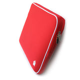 12 to 14 inch Laptop Bag Sleeve Case (red) - Front View