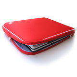 12 to 14 inch Laptop Bag Sleeve Case (red) - Side View