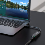 Simplecom NU302 Ultra-Fast USB 3.0 to Gigabit Ethernet Adapter for High-Speed Networking - Top-Down View