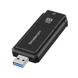 Simplecom NW812 AX1800 Dual Band WiFi 6 USB Adapter with Foldable Antenna - Side View