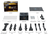 Seasonic Core GX-850 ATX3 80 Plus Gold Full Modular 850W PSU (SRP-CGX851-A5A32SF) - 45-Degree Angle