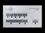 Seasonic CORE GX-850 White ATX 3.1 850W (SRP-CGX851-A5A32SF-WHITE) - 45-Degree Angle