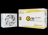 Seasonic CORE GX-850 White ATX 3.1 850W (SRP-CGX851-A5A32SF-WHITE) - Close-Up Angle