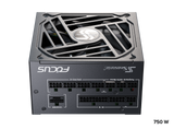 Seasonic FOCUS GX-750 ATX 3.0 750W Gold PSU (SSR-750FX3) - 45-Degree Angle