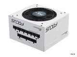 Seasonic FOCUS GX-750 White 750W ATX 3.0 Gold Modular PSU - Front View
