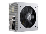 Seasonic FOCUS GX-750 White 750W ATX 3.0 Gold Modular PSU - Top-Down View