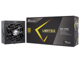Seasonic VERTEX 750W Modular 80 PLUS Gold Power Supply with ATX 3.0 Compatibility - Rear View