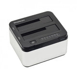 Simplecom SD322 Dual Bay USB 3.0 Aluminium Docking Station for 2.5 and 3.5 SATA HDD Silver