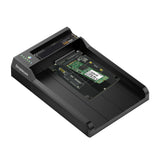 Simplecom SD570 NVMe M.2 + SATA HDD and SSD Dual Bay Docking Station USB 3.2 Gen 2 10Gbps Offline Clone - Top-Down View