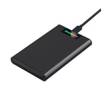 Simplecom SE239 Tool-free 2.5" SATA HDD SSD to USB-C Enclosure with RGB Lights USB 3.2 Gen 2