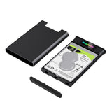 Simplecom SE239 Tool-free 2.5 SATA HDD SSD to USB-C Enclosure with RGB Lights USB 3.2 Gen 2