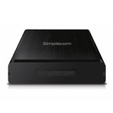 Simplecom SE328 3.5'' SATA to USB 3.0 Full Aluminium Hard Drive Enclosure - Front View