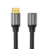 Simplecom CAF305 0.5M HDMI 2.1 Extension Cable Male to Female 48Gbps 8K@60Hz - Front View