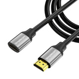 Simplecom CAF310 1.0M HDMI 2.1 Extension Cable Male to Female 48Gbps 8K@60Hz - Side View
