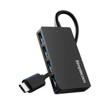 Simplecom CH350 SuperSpeed USB-C to 4-Port USB-A Hub USB 3.2 Gen1 - Front View