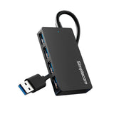 Simplecom CH352 4-Port SuperSpeed USB 3.0 Type-A Hub - Front View