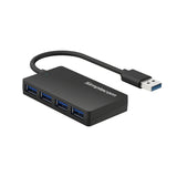 Simplecom CH352 4-Port SuperSpeed USB 3.0 Type-A Hub - Side View