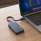 Simplecom CH352 4-Port SuperSpeed USB 3.0 Type-A Hub - 45-Degree Angle