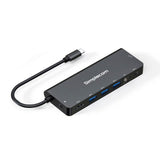 Simplecom CHT590 USB-C SuperSpeed 9-in-1 Multiport Docking Station HDMI 2.0 - Front View
