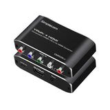 Simplecom CM505v3 YPbPr + Stereo to HDMI Converter for Full HD 1080p Display - Side View
