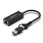 Simplecom NU315C SuperSpeed USB-C and USB-A to Gigabit Ethernet Adapter