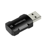 Simplecom NW830 Wi-Fi 6 and Bluetooth 5.3 Combo USB Adapter Dual Band AX900 - Front View