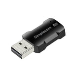 Simplecom NW830 Wi-Fi 6 and Bluetooth 5.3 Combo USB Adapter Dual Band AX900 - Side View