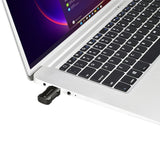 Simplecom NW830 Wi-Fi 6 and Bluetooth 5.3 Combo USB Adapter Dual Band AX900 - 45-Degree Angle