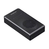 Dual Bay NVMe M.2 SSD Clone Dock with USB 3.2 Gen2 and Cooling Fan - Front View