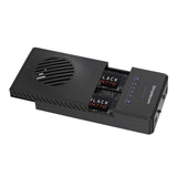 Dual Bay NVMe M.2 SSD Clone Dock with USB 3.2 Gen2 and Cooling Fan - Top-Down View