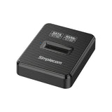 Simplecom SD511 M.2 SSD Docking Station NVMe and SATA Dual Protocol USB 3.2 Gen 2 10Gbps - Top-Down View