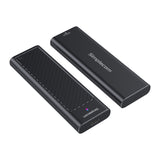Simplecom SE538 M.2 SSD to USB 3.2 Gen 2x2 USB-C Enclosure 20Gbps NVMe SATA Dual Protocol - Front View