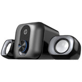 HP DHS-2111S Stereo 2.1 Multimedia Speaker - Front View