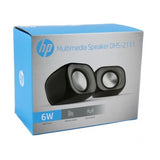HP DHS-2111 USB Stereo Multimedia Speaker - Side View