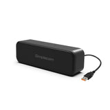 Simplecom UM228 Portable USB Stereo Soundbar Speaker Plug and Play with Volume Control for PC Laptop - Front View