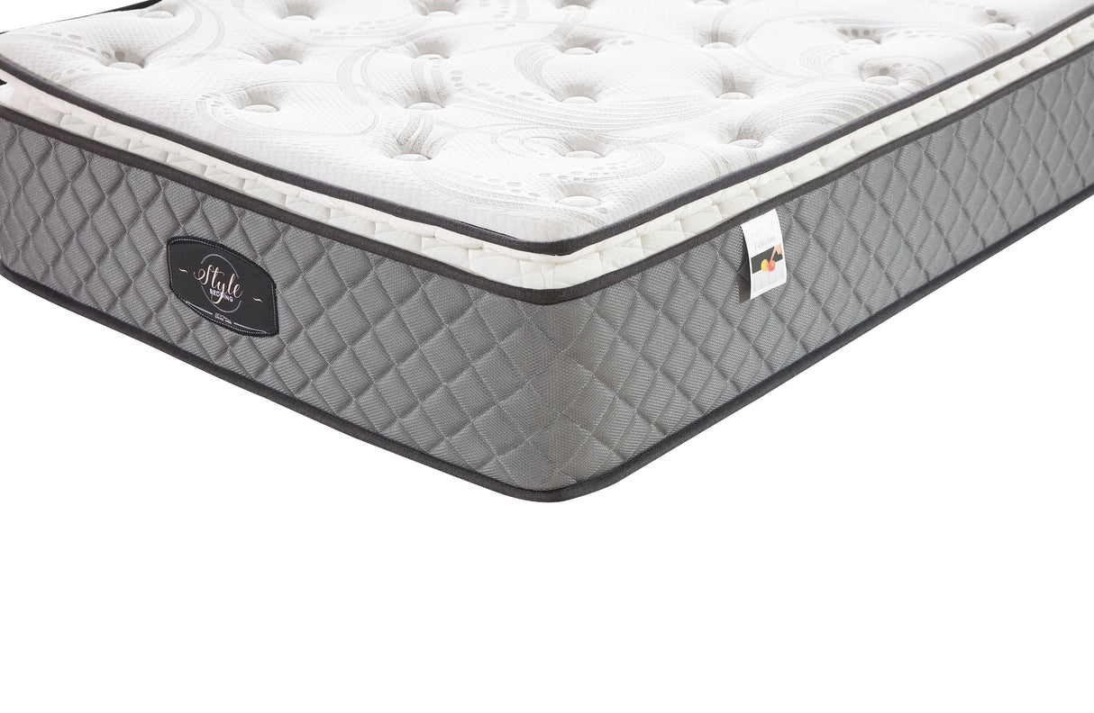 Giselle Bedding 18cm Mattress Pillow Top King Single