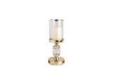 Abode Crystal Candle Holder – Gold - Small