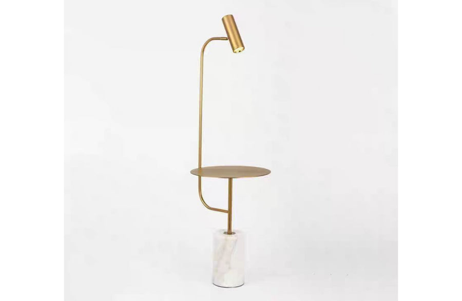 Sasha Premium Marble Side Table Lamp