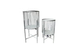 Logan Planter - Large - White
