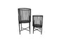 Logan Planter - Small - Black