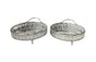 Tessa Round Tray - Small - Silver