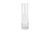 Clear Cylinder Flower Vase 40cm