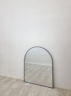 Black Metal Arch Mirror - Small 80cm x 100cm, image 3